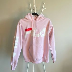 Pink FILA Hoodie